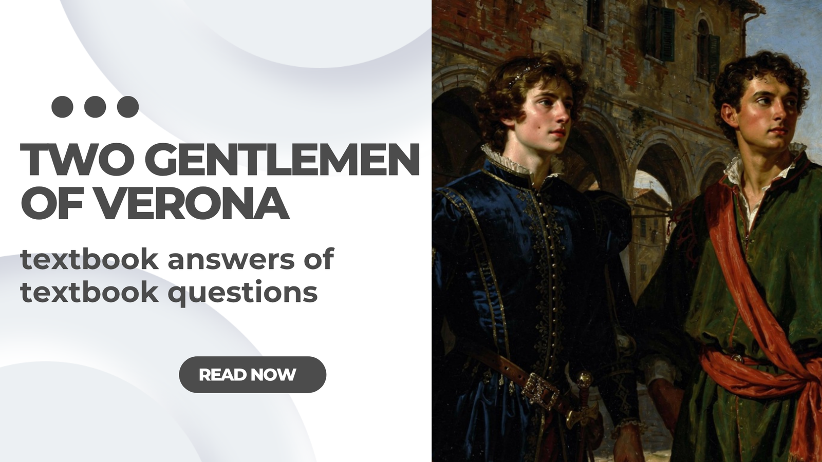 Two Gentlemen of Verona Chapter Solutions
